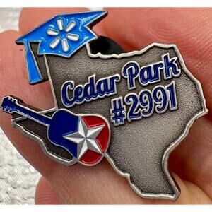 Walmart Pin - Cedar Park Texas #2991 - Hogeye 2019Backside